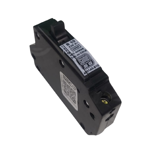 Interruptor automático1x10A curva B 230V 6kA SAIME riel americano
