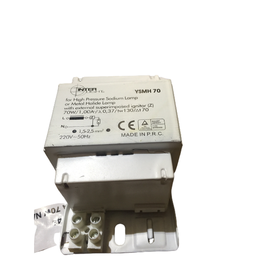 Ballast Interior P/Luminaria 70W NA