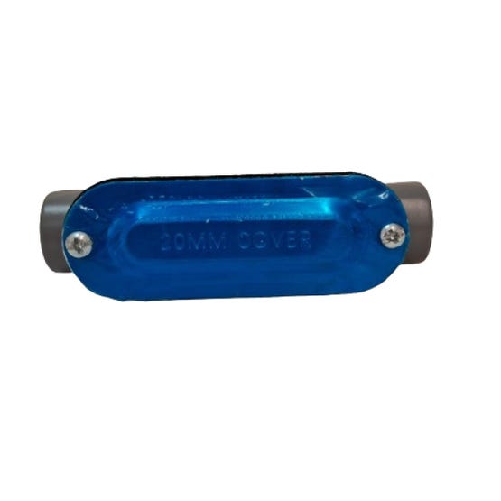 Condulet C Aluminio c/tapa 20mm ELEXOR