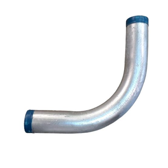 Curva Ac.Galv. 90° P/Cañería 90mm ELEXOR