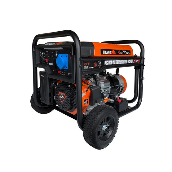 Generador eléctrico a gasolina 6.500 VA con conexión ATS