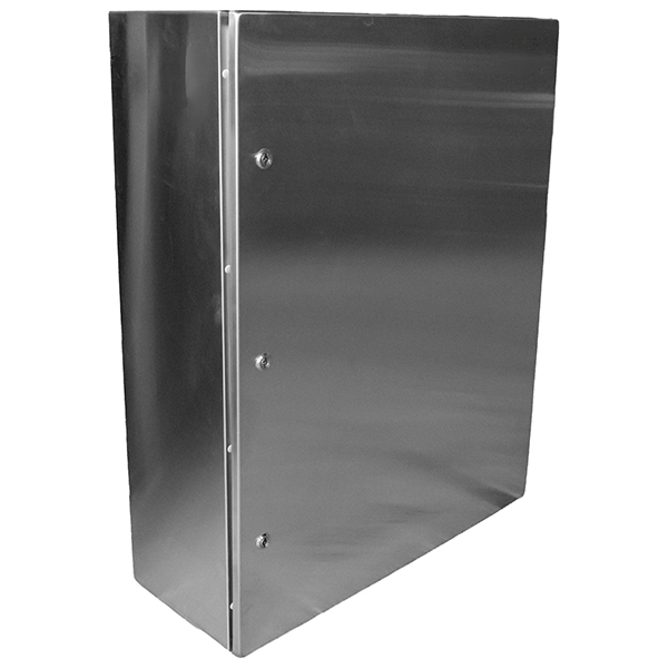 Tablero Acero Inox 1000x800x300mm c/ Riel lateral de montaje (PM) — Tosunlux