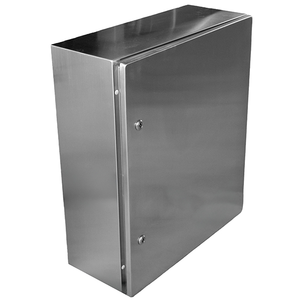 Tablero Acero Inox 700x600x250mm c/ Riel lateral de montaje (PM) — Tosunlux