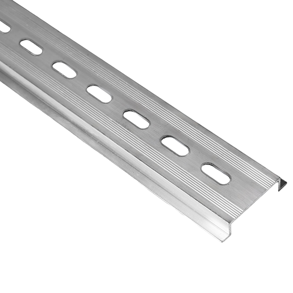 Riel Din Aluminio Ranurado 2 Metros — Tosunlux