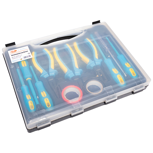 Set de 6 Destornilladores + 3 Alicates + 2 Cintas Aisladoras — Tosunlux