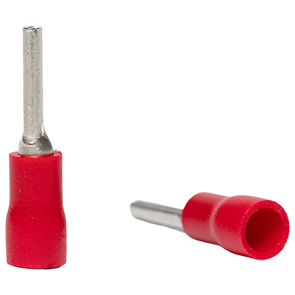 Terminal Pino 4.3mm Rojo (100U) — Tosunlux