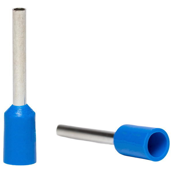 Ferrul Azul 20 AWG – 0,75mm (100u) — Tosunlux
