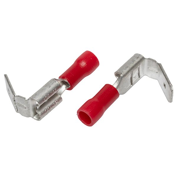 Terminal Faston Hembra Macho Rojo 0.5-1.5mm (22-16AWG) — Tosunlux
