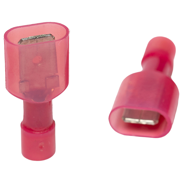 Conector Macho Rojo 22-16AWG / 0.5-1.5mm (100u) — Tosunlux
