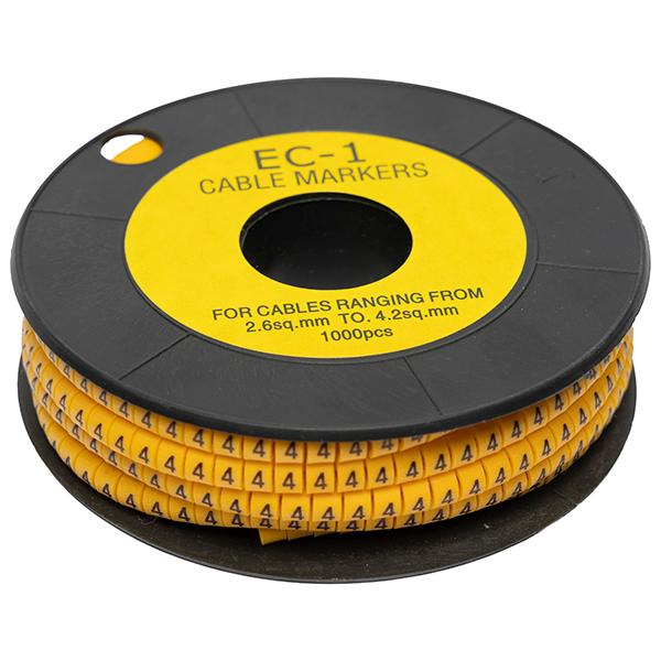 Marca de Cable (0.75-3.5mm) #4 — Tosunlux