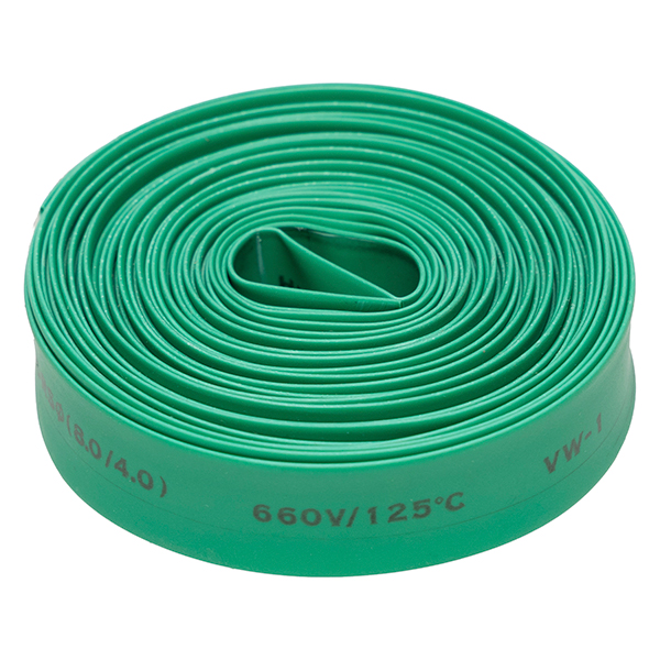 Manga Termoc. Rango 8/4mm (15mm plano) Verde — Tosunlux