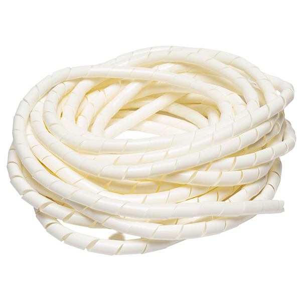 Espiral Ignifugo 12mm Blanco (Rollo 10 Metros) — Tosunlux