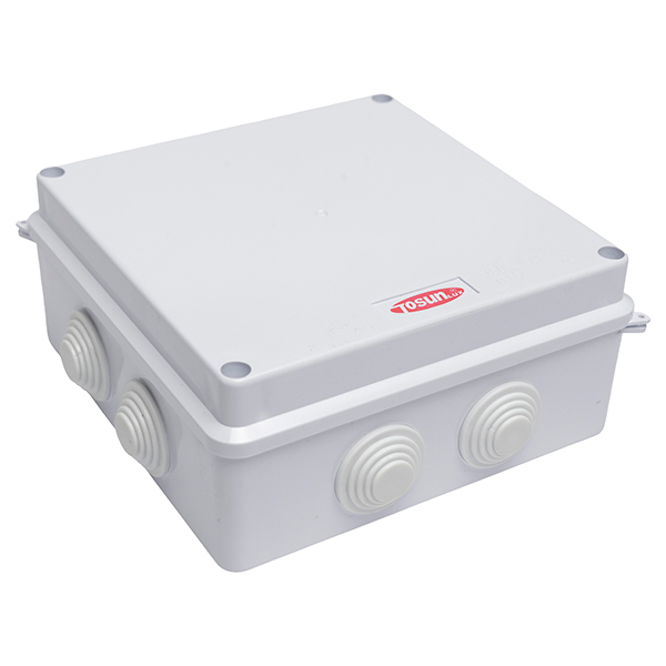 Caja Estanca c/cono 200x200x80 — Tosunlux