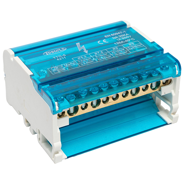 Repartidor Tetrapolar 4X11 125A — Tosunlux