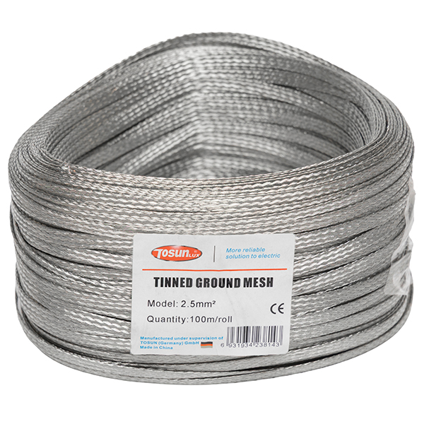 Malla Tierra Estañada de 6mm — Tosunlux