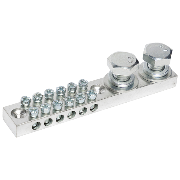 Barra Terminal Bronce Estañada 6X2 — Tosunlux