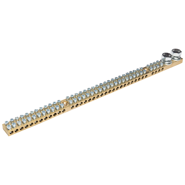 Barra Terminal Bronce 36X2 — Tosunlux