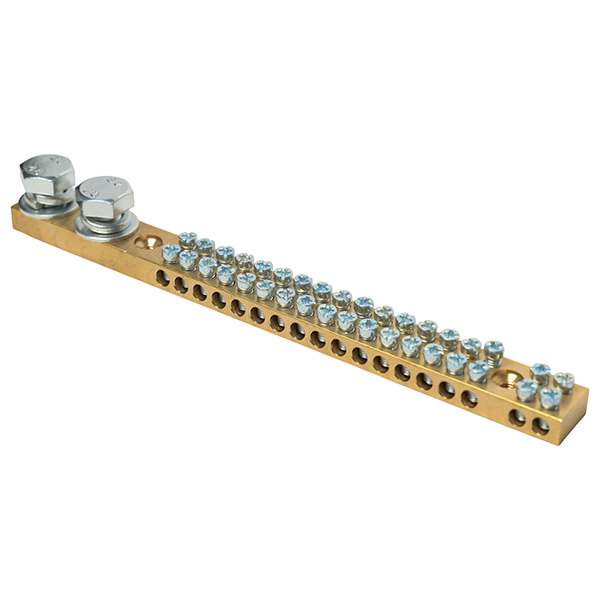 Barra Terminal Bronce 18X2 — Tosunlux
