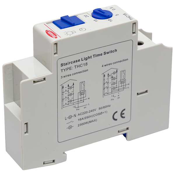Relé Temporizador de escala 0.5 a 20 min. 220V 16A — Tosunlux