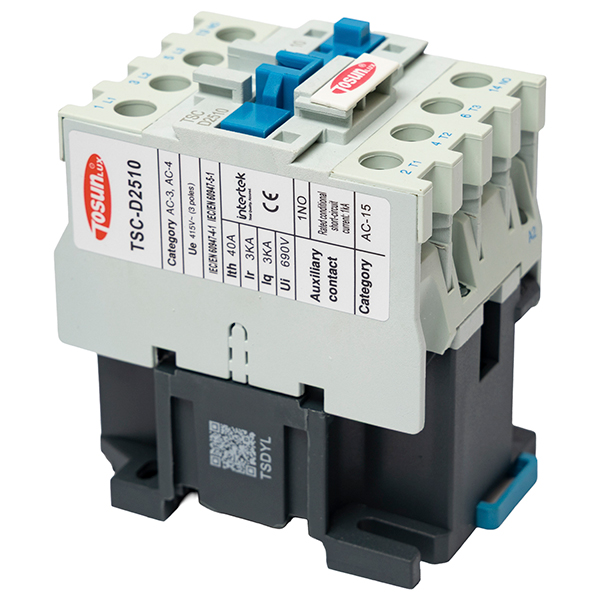 Contactor AC 25A 3P+NO — Tosunlux