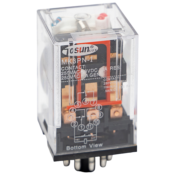 Relé Universal 11 Pines C/Led 10A — Tosunlux