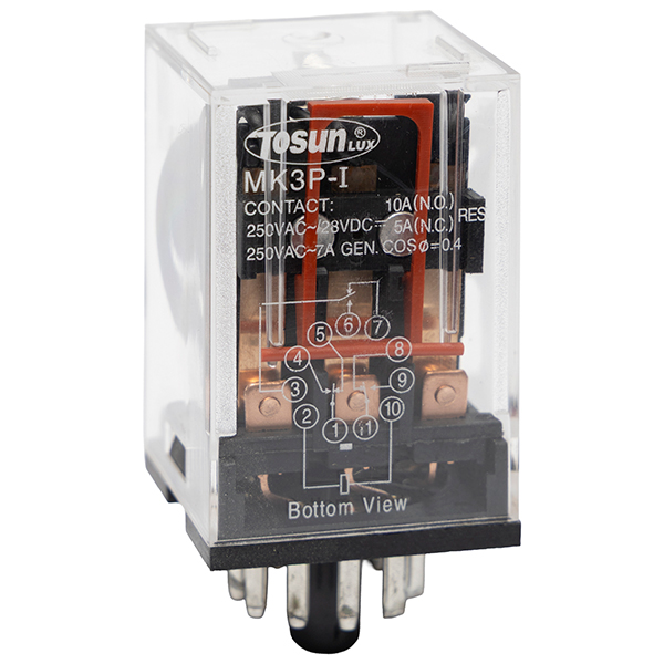 Relé Universal 11 Pines 10A — Tosunlux