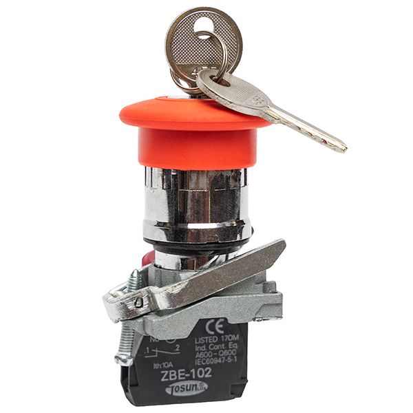 Parada Emergencia con Llave Sch 1NC — Tosunlux