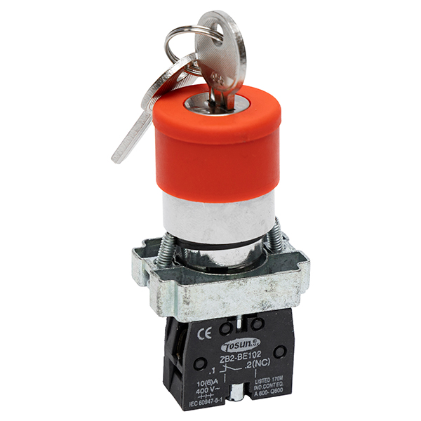 Parada Emergencia 30mm C/Llave — Tosunlux