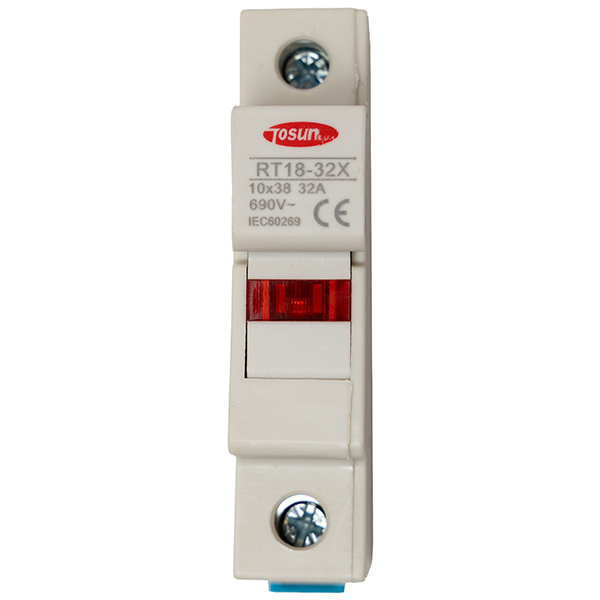 Porta Fusible Rt 18-32X 1P C/ Testigo de Falla — Tosunlux