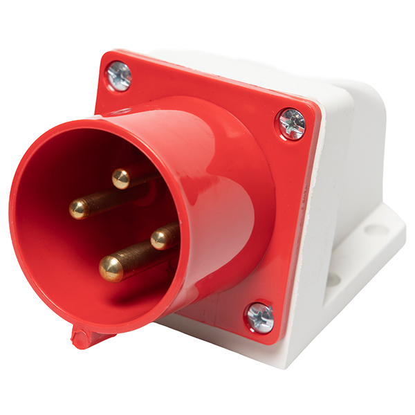 Enchufe Macho Sobrepuesto 3P+T 32A 380/415V IP44 — Tosunlux