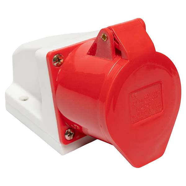 Enchufe Hembra Sobrepuesto 3P+N+T 32A 240/415V Ip44 — Tosunlux
