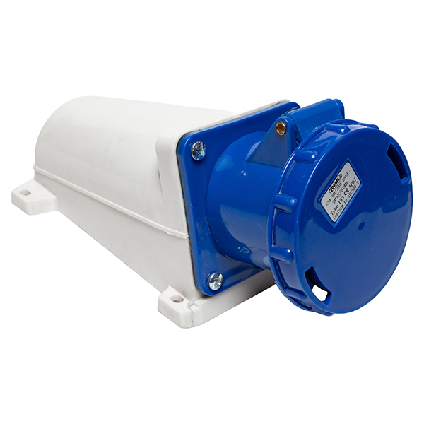 Enchufe Hembra Sobrepuesto 2P+T 63A 220/250V IP67 — Tosunlux