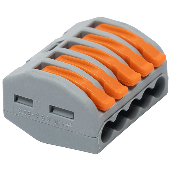 Clip Conector Quíntuple 2.5mm — Tosunlux