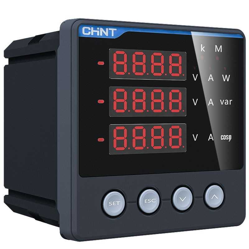 Analizador Red Potencia/energía LED 96x96mm MODBUS — CHINT