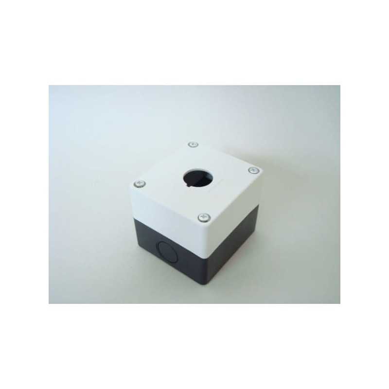 Caja PVC, autoextinguible, IP54, 1perf., Blanco/Gris — CHINT