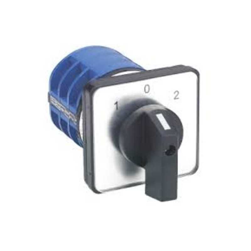 Conmutador 4P 32A AC21/22, 1-0-2 64x64mm a panel — CHINT