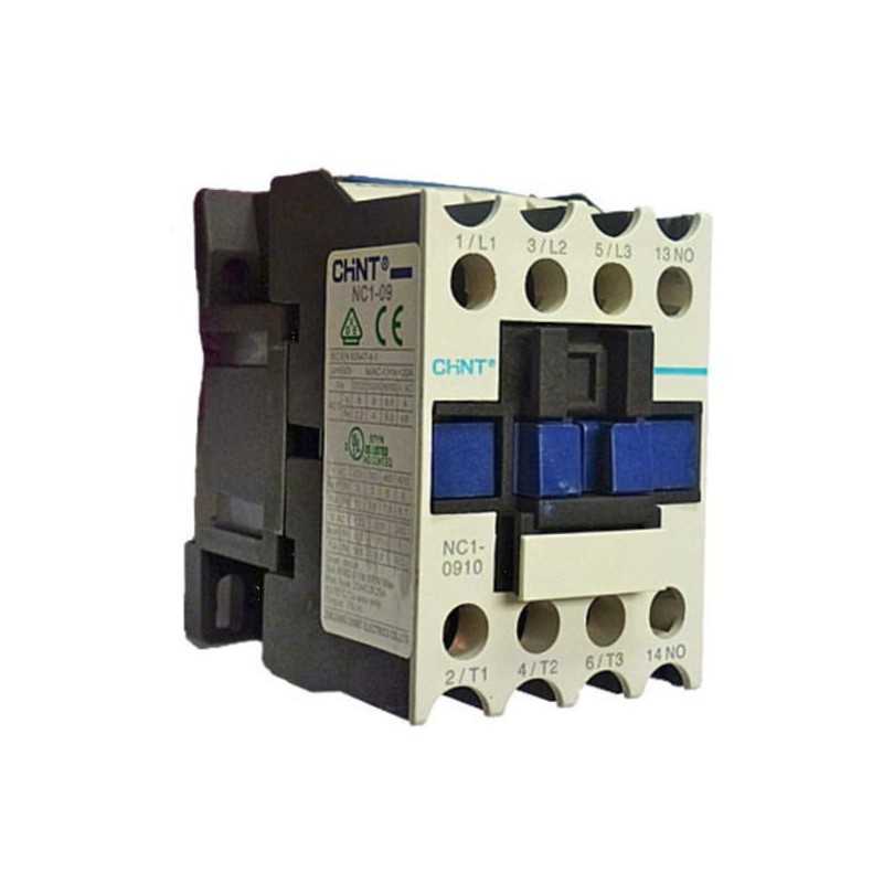 Contactor NC1, 32A 3P más 1NA, 15KW (AC3/380V) control 24 Vac — CHINT