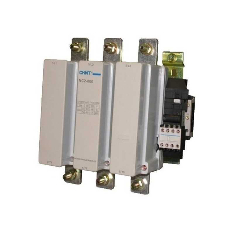 Contactor NC2, 800A 3P, 450KW, control 220 Vac — CHINT