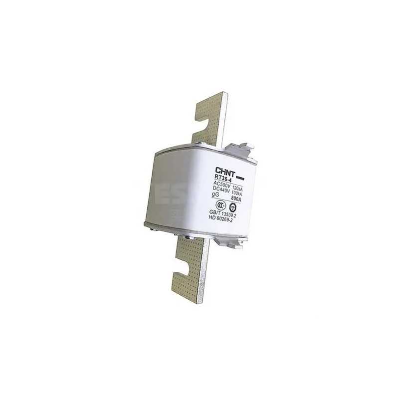 Fusible NH4, 800A, curva gG/gL, 500VAC/120kA — CHINT