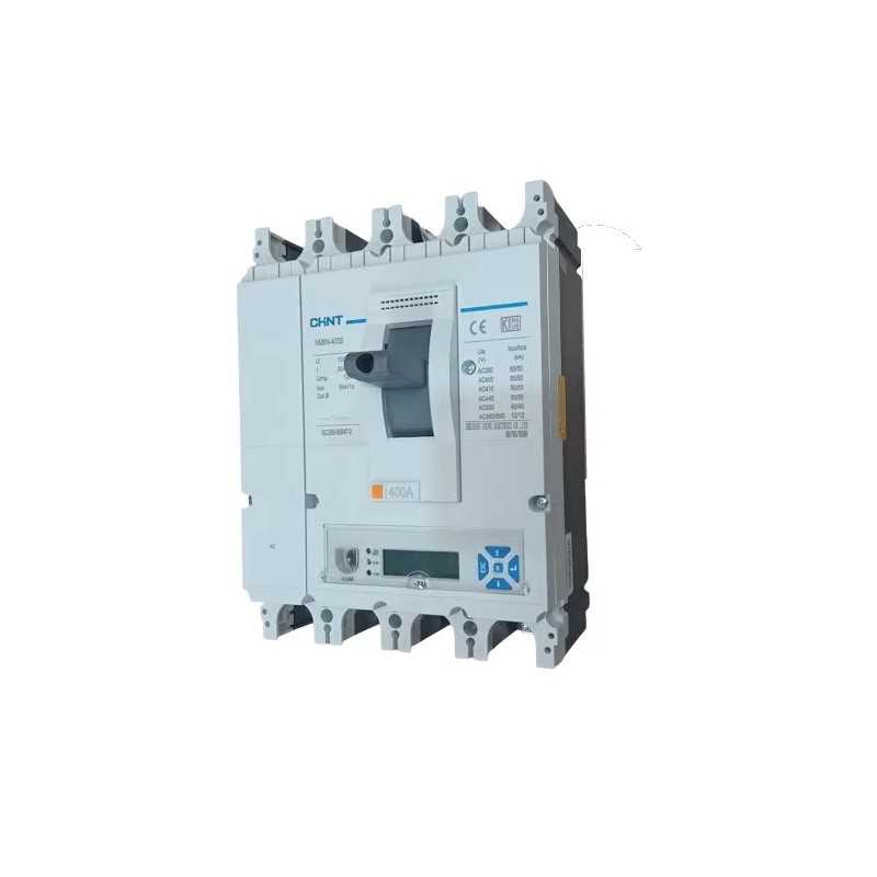 Interruptor MCCB 3P LSIG 160-400A 50kA NM8N-400C — CHINT