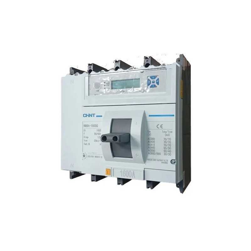 Interruptor MCCB 3P LSIG 500-1250A 50kA NM8N-1600S — CHINT