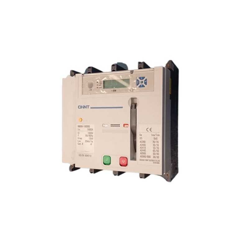Interruptor motorizado 4P 1600A Electr. 640-1600A 415V 70kA — CHINT