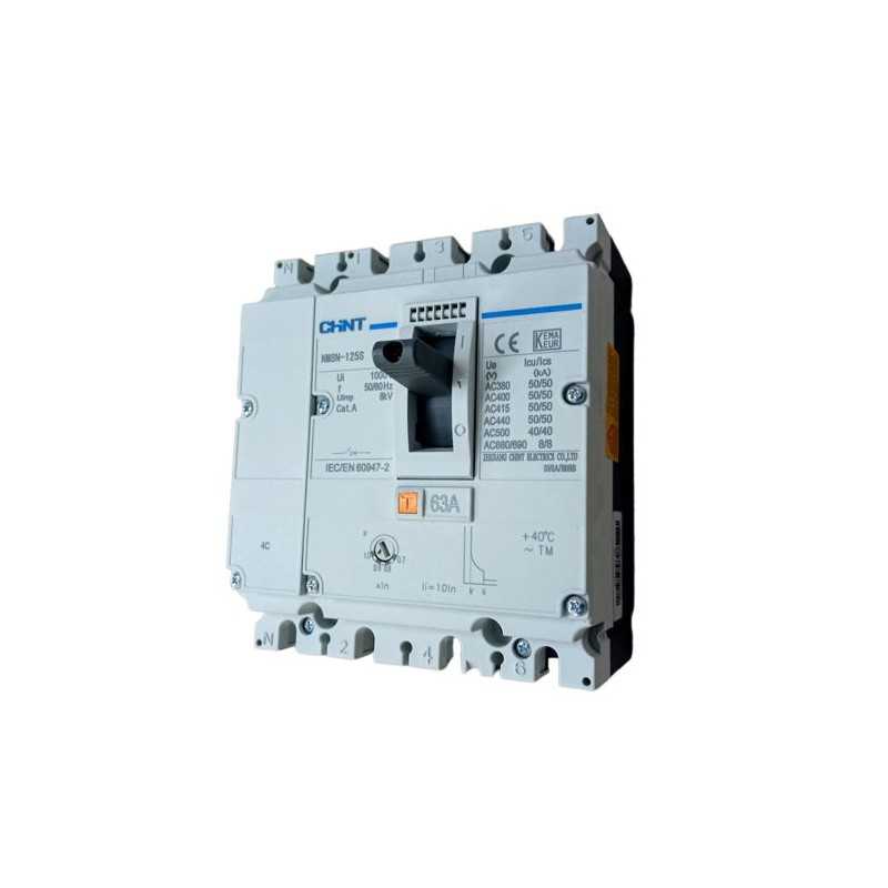 Interruptor NM8N-125S 4P 32A MCCB 23-32A 415V 50kA — CHINT