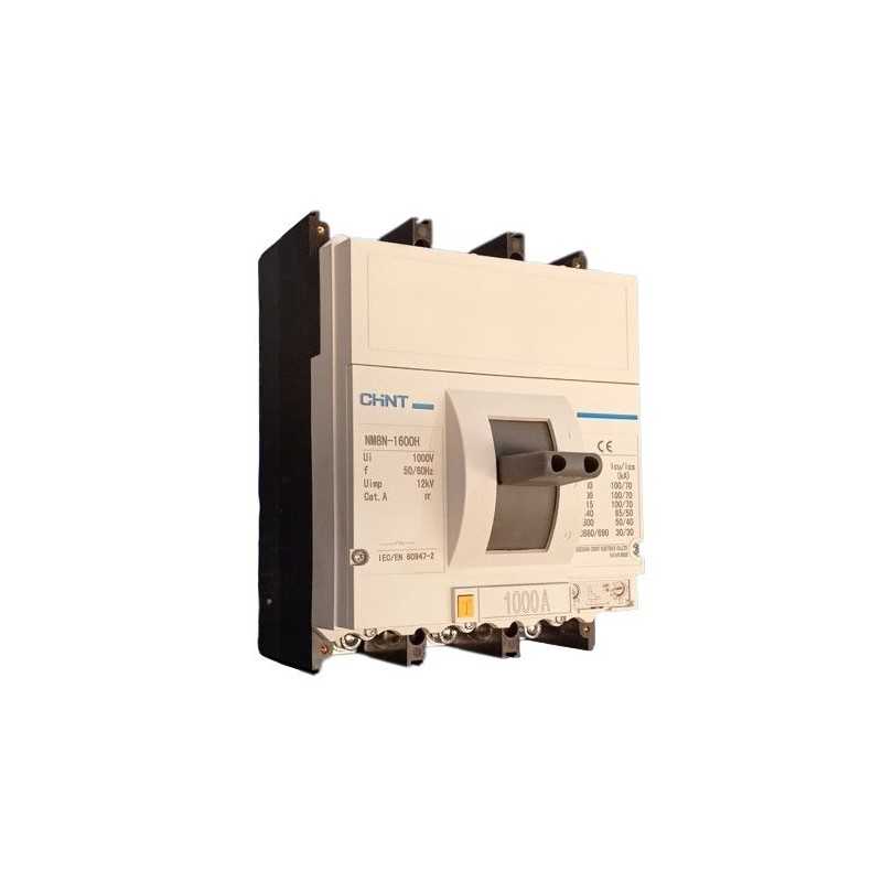 Interruptor NM8N-1600H 3P 1000A MCCB 700-1000A 415V 100kA — CHINT