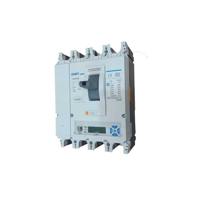 Interruptor NM8N-400S 4P 400A Electrónico 160-400A 415V 50kA — CHINT