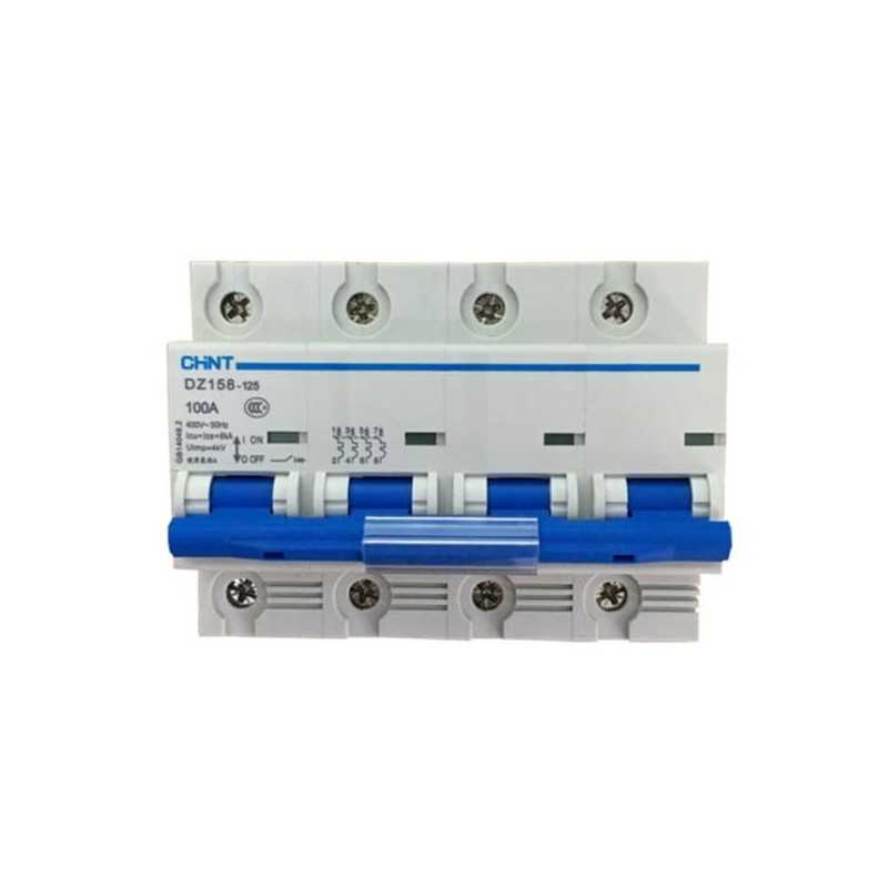 Interruptor termomagnetico MCCB 4p 125A,10kA — CHINT
