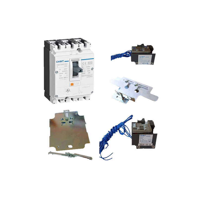 KIT INT 3P NM8-125S 100-125A TMA + BOB. DISP/MIN 380V + DIN — CHINT
