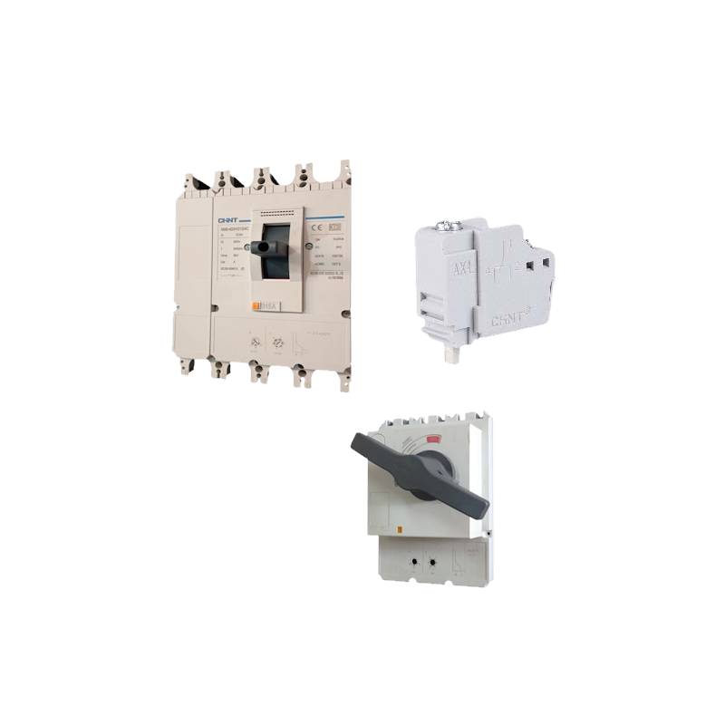 KIT INTERR. 4P NM8-400H 252-315A TMA + MANDO DIREC. + AUX — CHINT