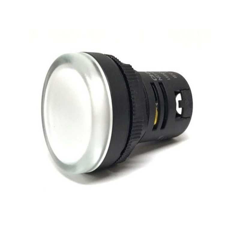 Piloto LED compacto IP65 Ø22mm 24Vac/dc Blanco — CHINT