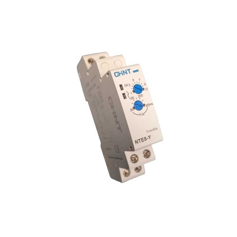 relé Estrella Triangulo 5-60seg 220/380V AC — CHINT